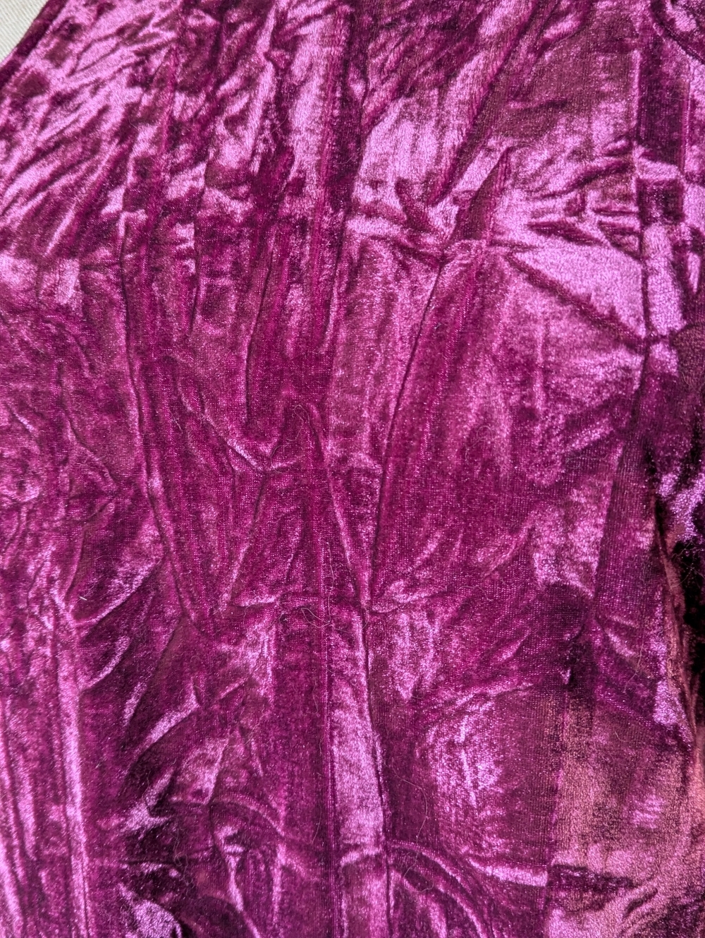 Anthropologie Racer Back Crushed Velvet Tank Top Plum Pilcro Boho Fall Fashion - Picture 8 of 8